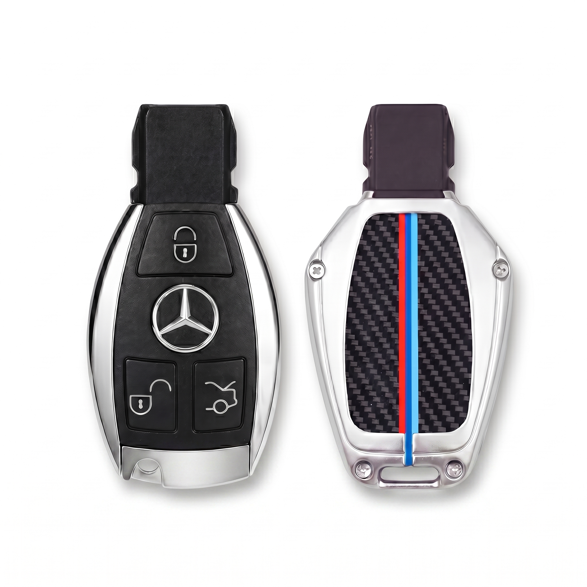 CarveX | Autosleutelhoesje voor Mercedes Model B