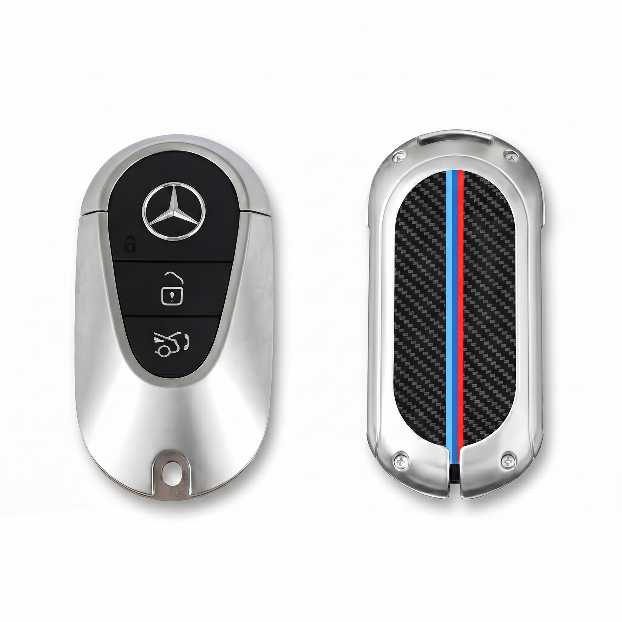 CarveX | Autosleutelhoesje voor Mercedes Model C